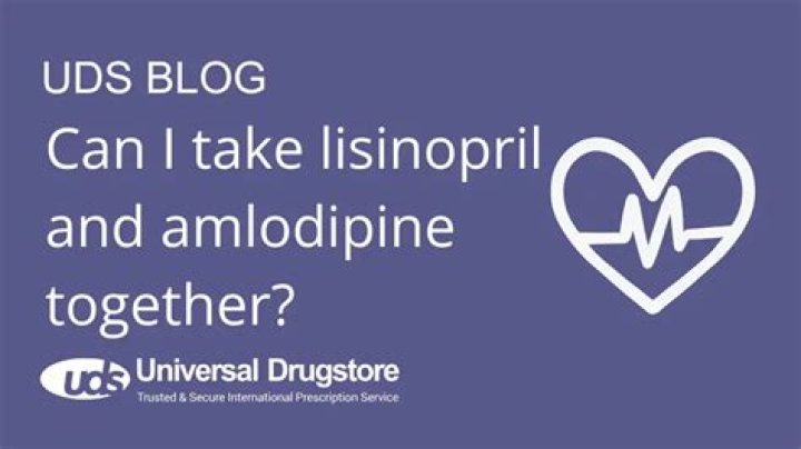 Can amlodipine and lisinopril be taken together