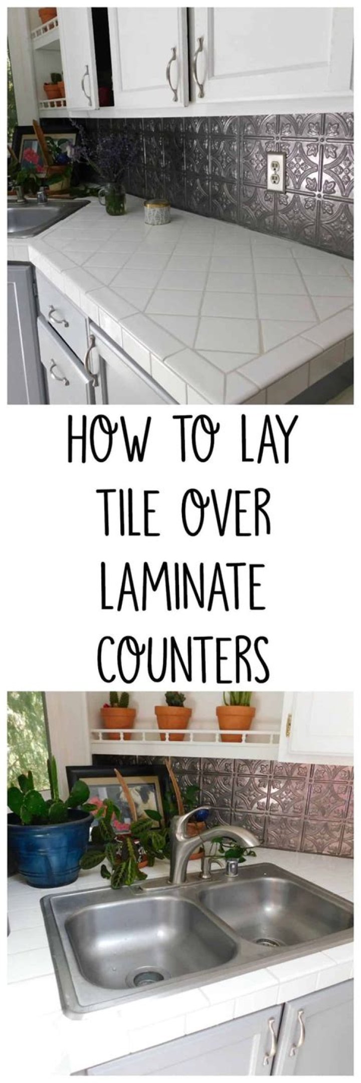Can I tile over laminate