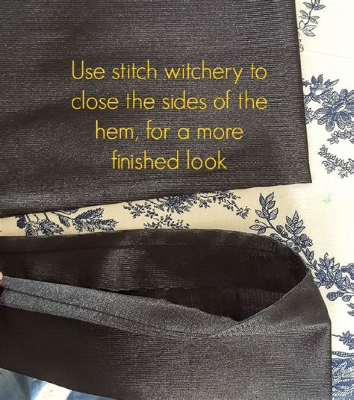 Can you remove Stitch Witchery from fabric
