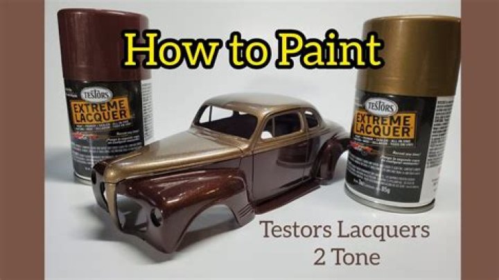 Can you spray lacquer paint over enamel