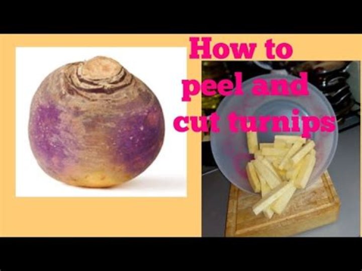 Do baby turnips need to be peeled