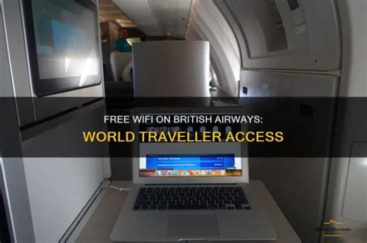 Do British Airways flights have free WIFI
