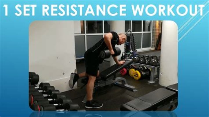 Does one set training work