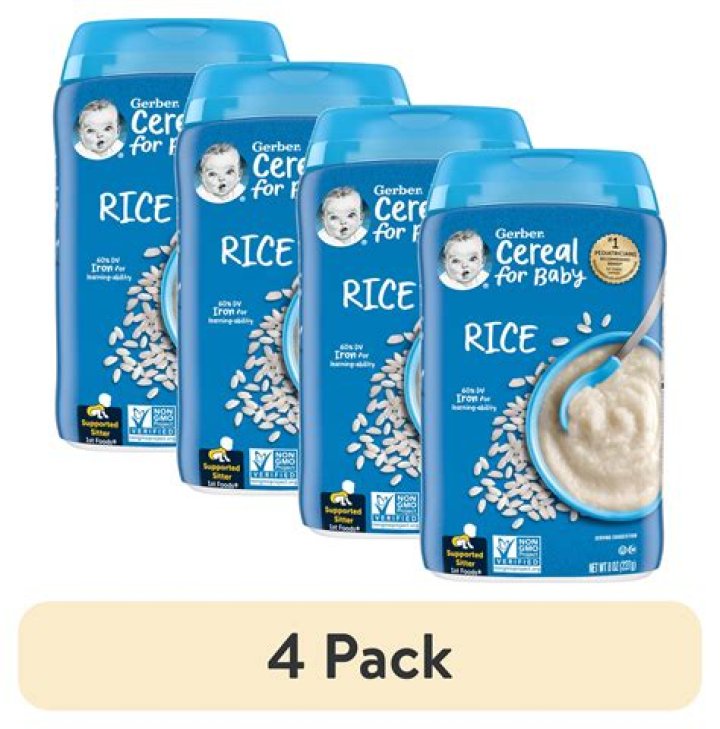 Does rice cereal Constipate infants