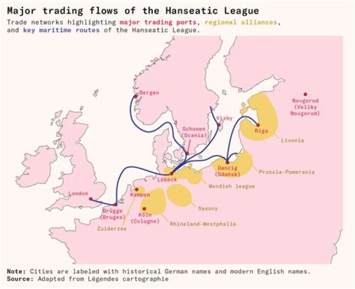 How did the Hanseatic League work