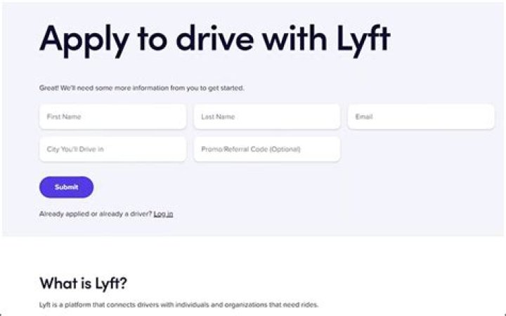 How do I become a Lyft driver without a car