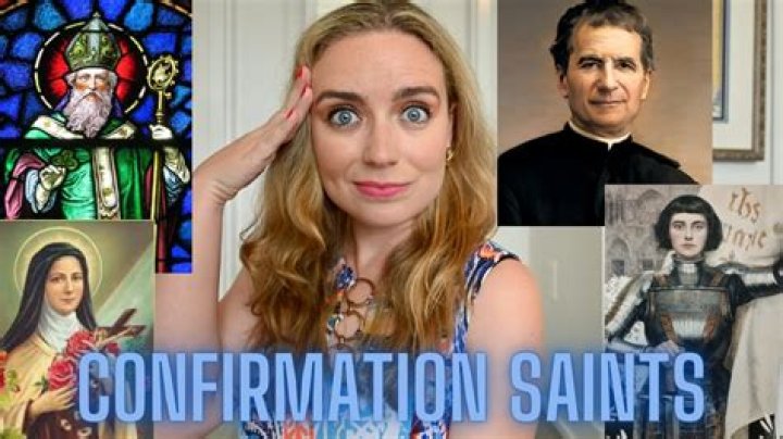 How do I find my saint for confirmation