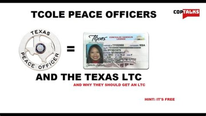 How do I get a peace officer license Tcole