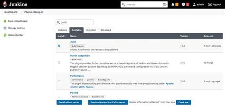How do I run unit test in Jenkins
