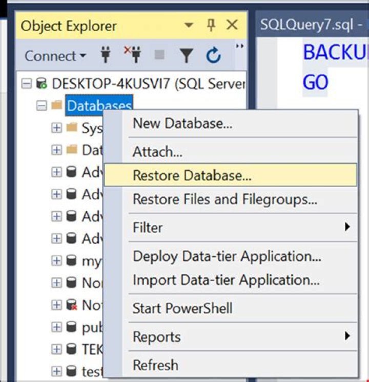 How do I set SQL Server to simple recovery