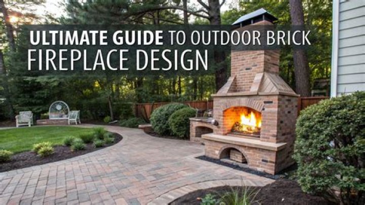 How do you build an outdoor masonry fireplace