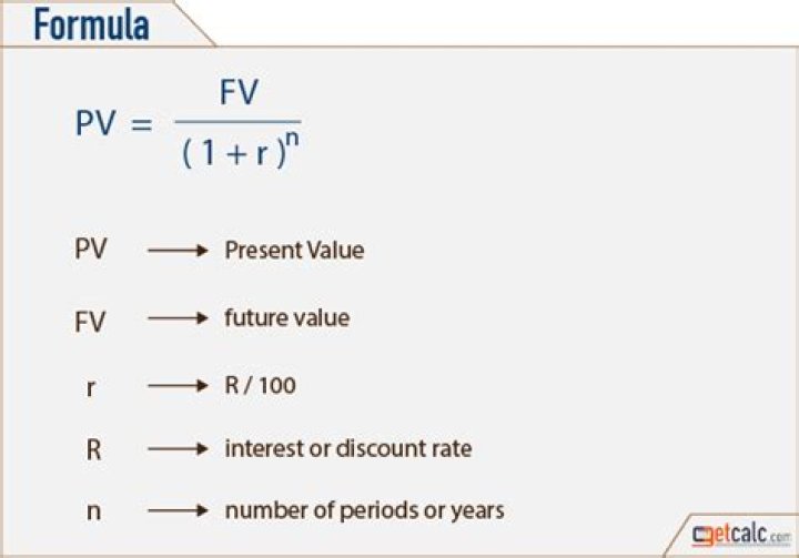 How do you calculate present value of dividends