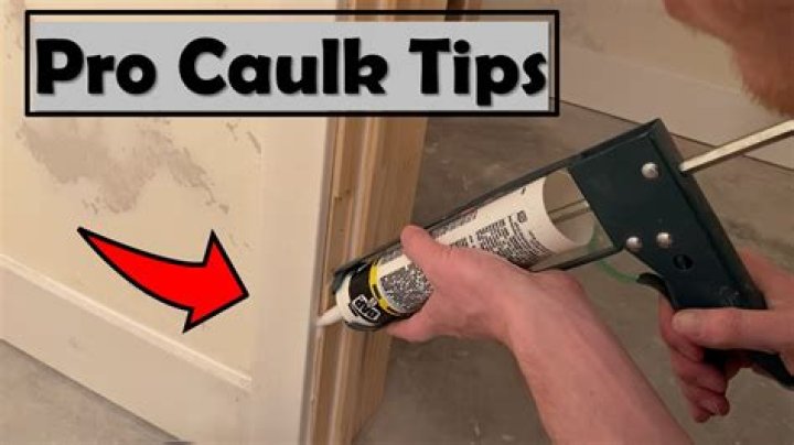 How do you caulk a pipe