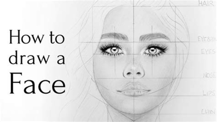 How do you draw face measurements