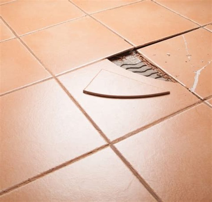 How do you match a broken floor tile