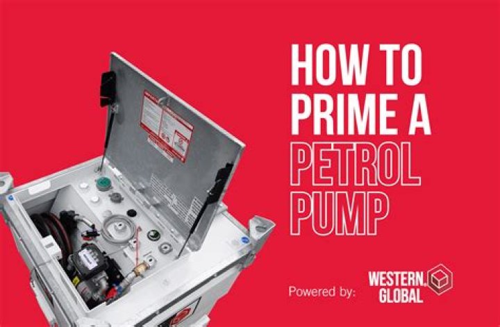 How do you prime a fuel pump after running out of gas