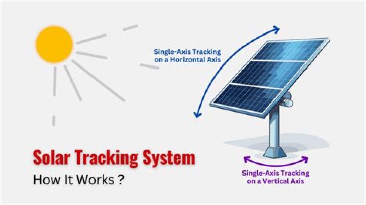 How does a solar tracking system work