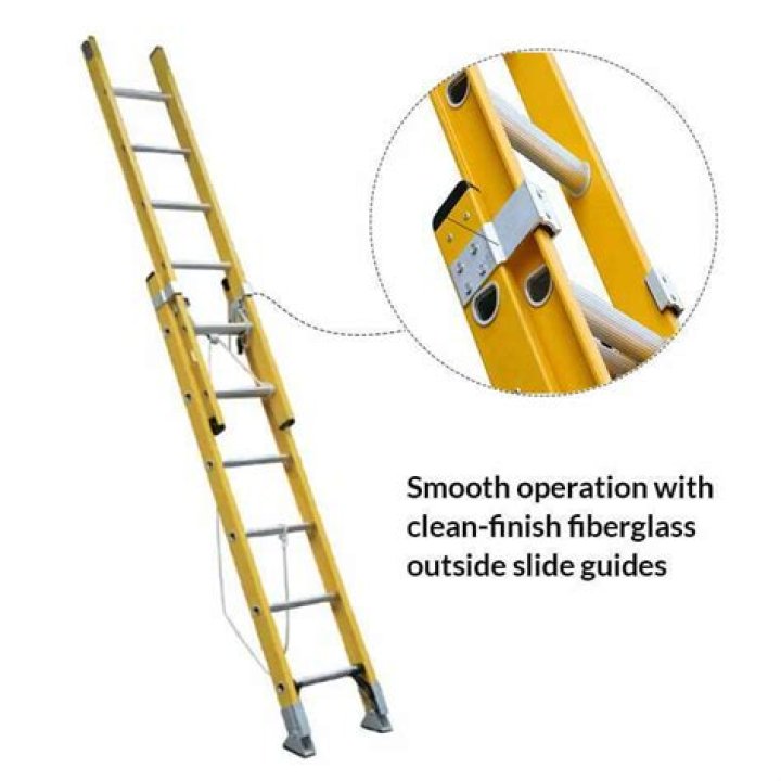 How heavy is a fiberglass ladder