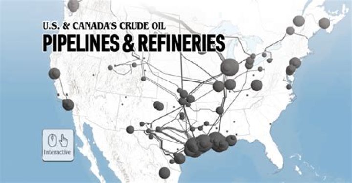 How many oil refineries are in Illinois