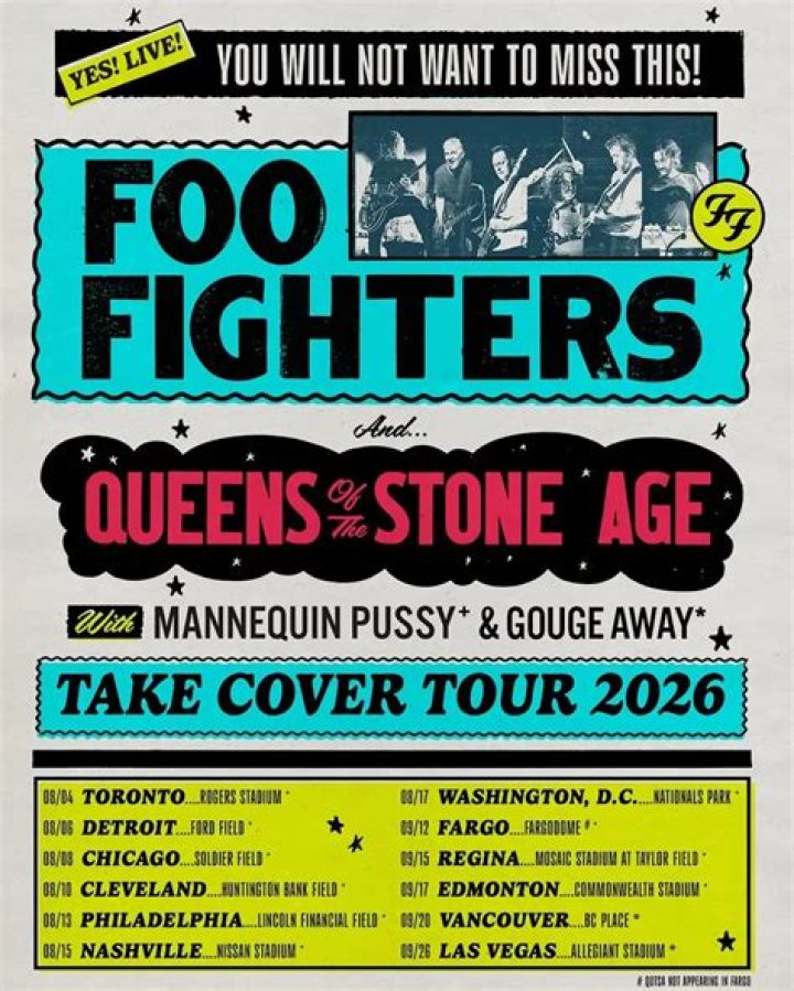 How much are tickets to Foo Fighters