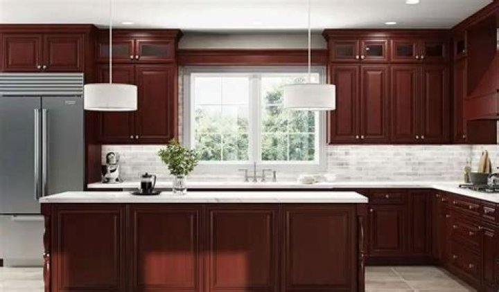 How much does cherry wood cabinets cost