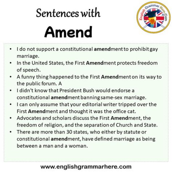 Is amendable a word