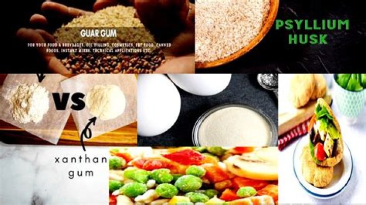 Is psyllium husk and xanthan gum the same
