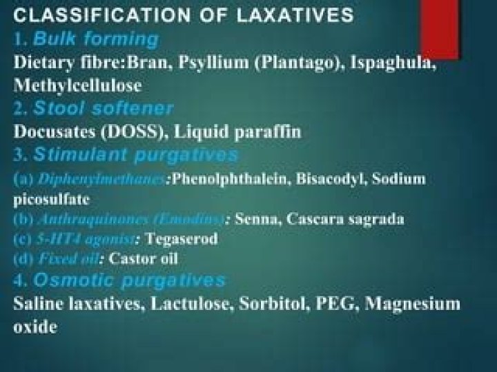 Is senna laxative habit forming