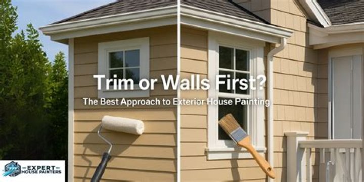 Should I paint the trim or walls first