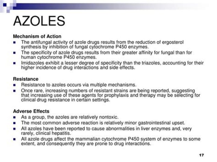 What are azole drugs