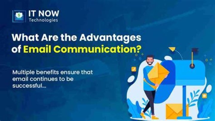 What are the advantages of email communication