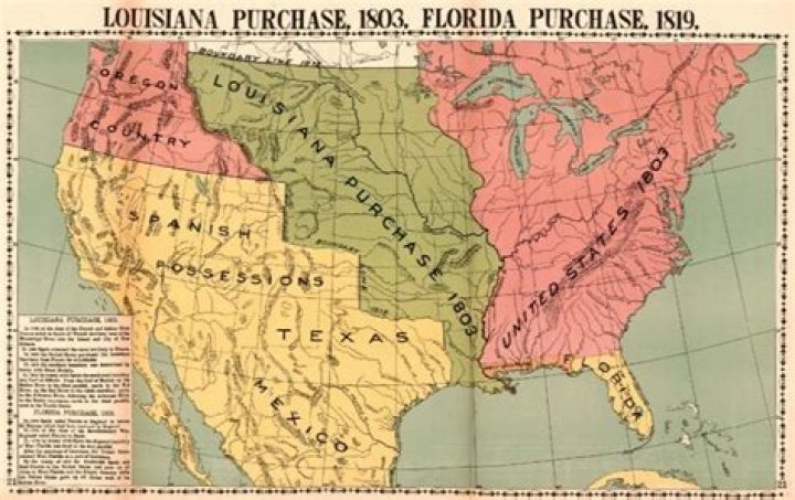 What are the historical circumstances of the Louisiana Purchase