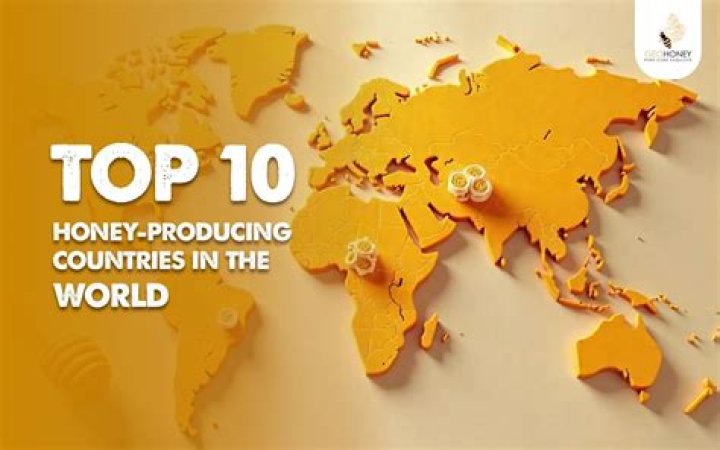 What countries produce honey