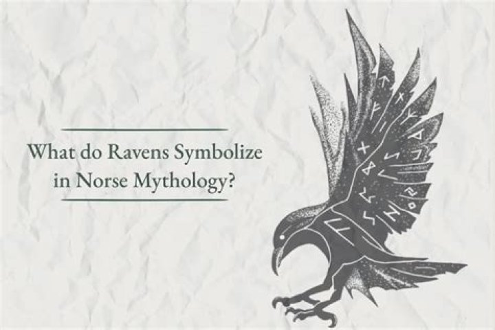 What do ravens symbolize in literature