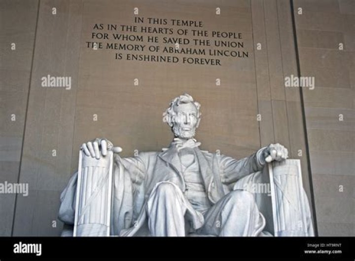 What do the states on the Lincoln Memorial mean