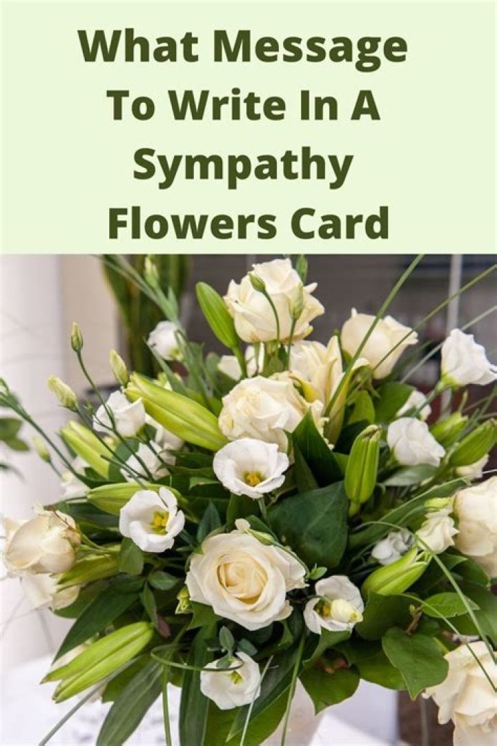 What do you write on a sympathy card for a basket