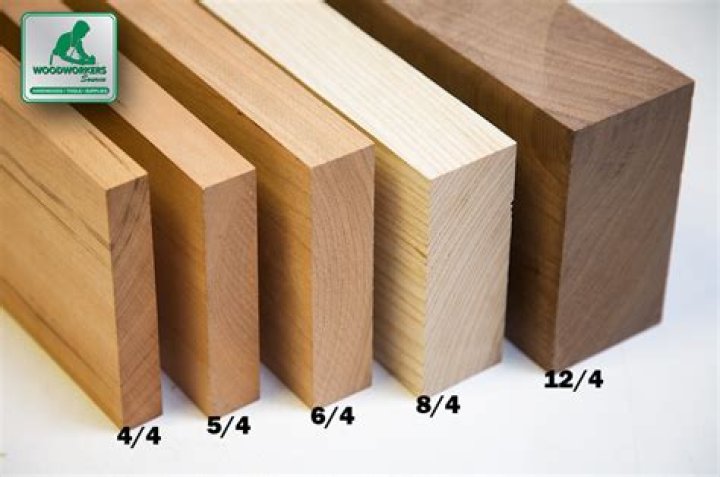 What does 1×4 wood mean
