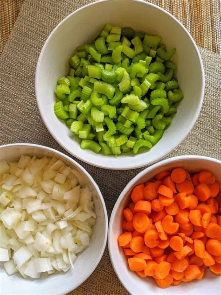 What does coarsely chopped mean