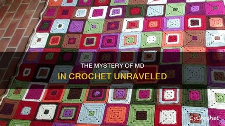 What does Md mean in crochet