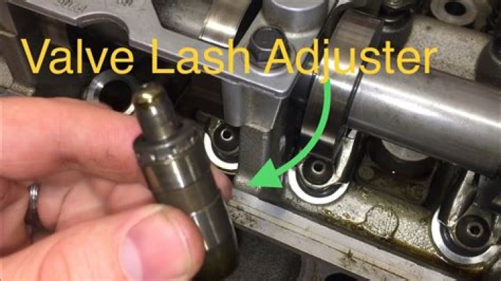 What is a valve lash adjuster