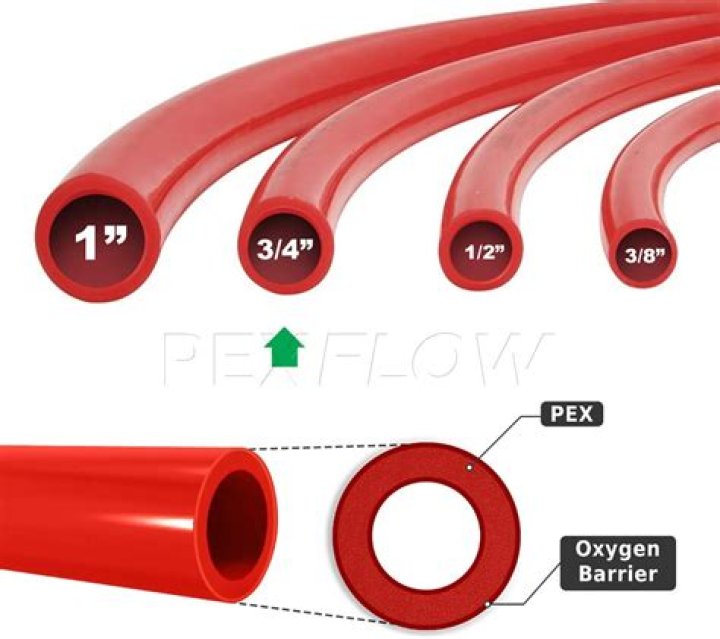 What is an oxygen barrier in PEX tubing