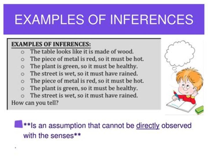What is inference sentence