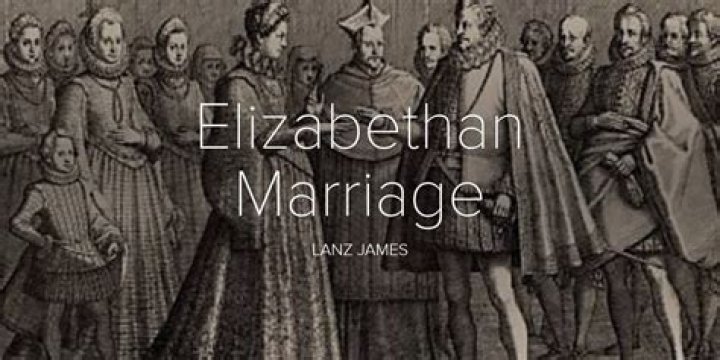 What is one major difference between Elizabethan marriage customs and Western marriage customs