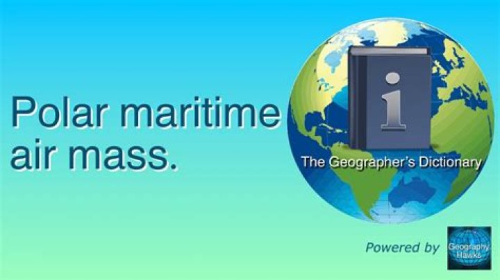 What is polar maritime air