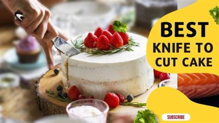 What is the best knife to cut cake