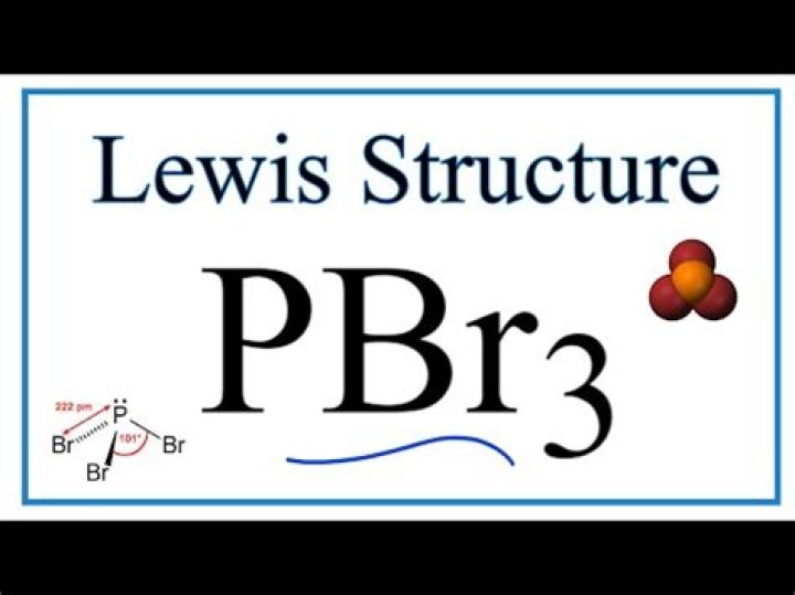 What is the Lewis dot structure for pbr3