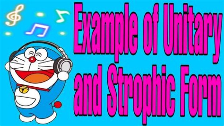 What is the meaning of unitary song