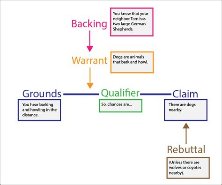 What is the rebuttal in the Toulmin system