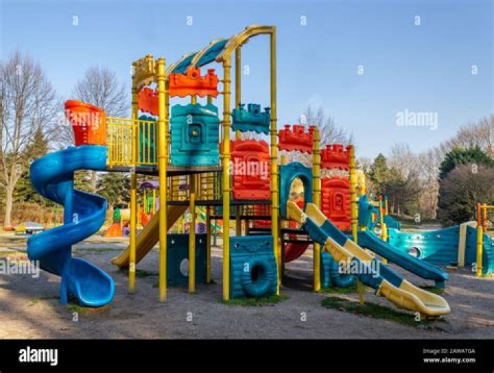 What kind of plastic are playground slides made of