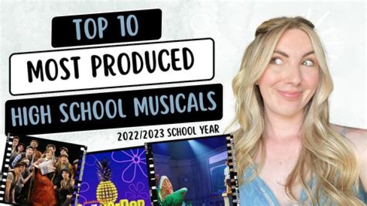 What musicals are available for high schools
